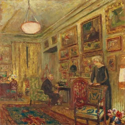 Vor dem Radio, rue de Naples, Studie für Luc